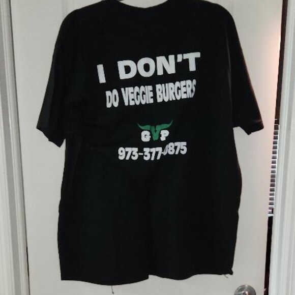 Men's "Carnivore" black T-shirt XL - Picture 2 of 3